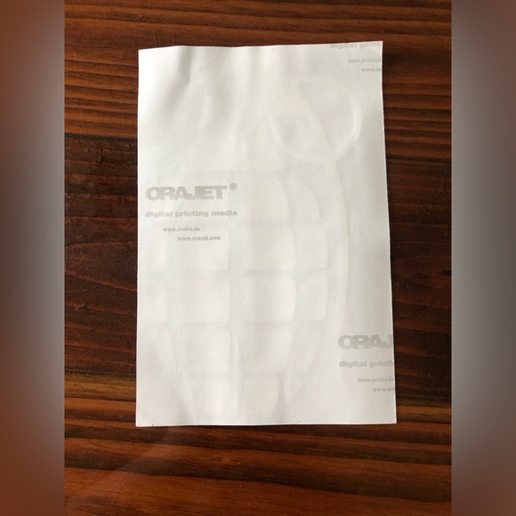 Hawaiian Themed Grenade Vinyl Sticker - Picture 2 of 2